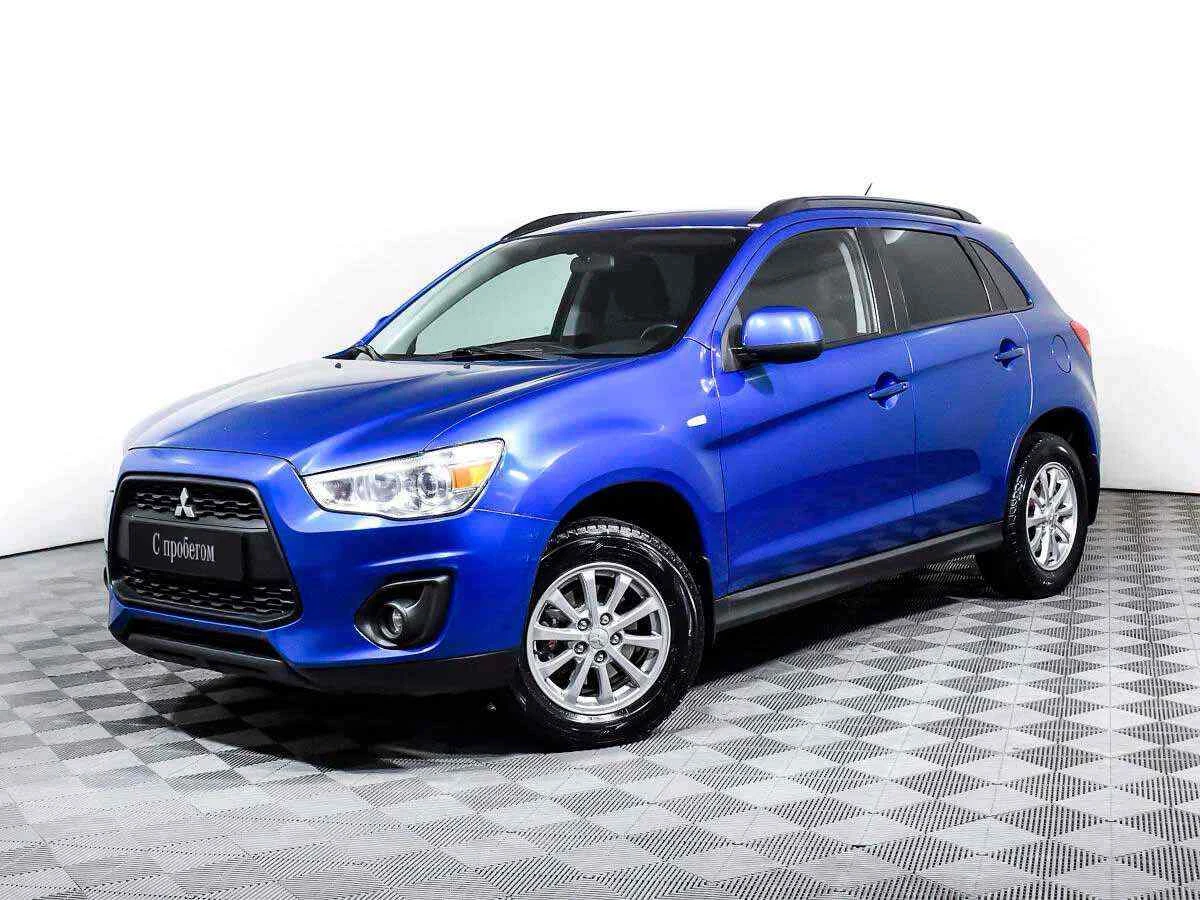Mitsubishi ASX, Синий, 2014, Вариатор, 140 л.с., цена от 950 000 руб.
