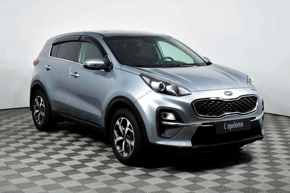 KIA Sportage, Серебряный, 2020, Автоматическая, 150 л.с., цена от 1 886 000 руб.
