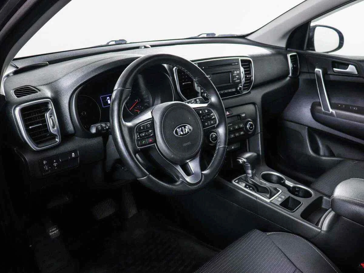 KIA Sportage, Черный, 2017, Автоматическая, 150 л.с., цена от 1 671 800 руб.