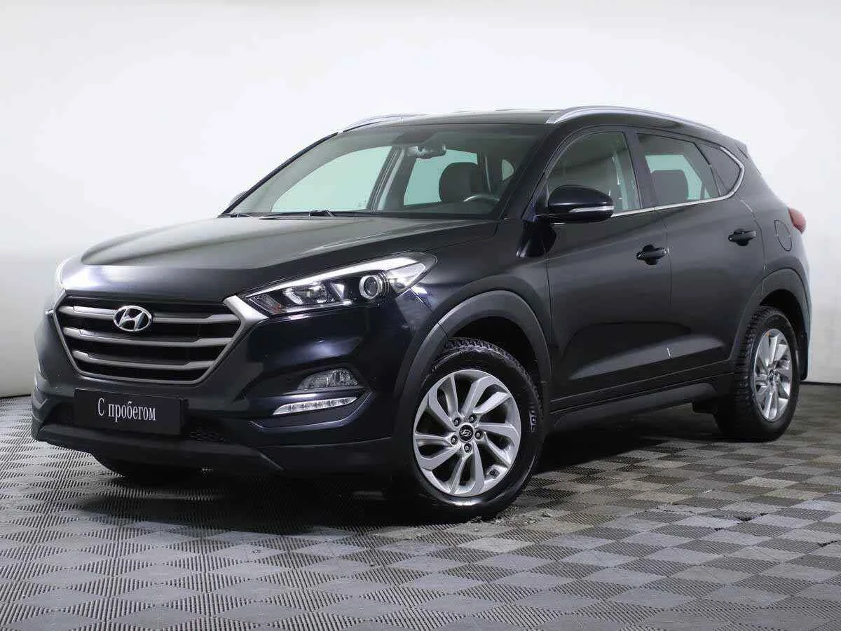 Hyundai Tucson, Черный, 2018, Автоматическая, 150 л.с., цена от 1 545 000 руб.