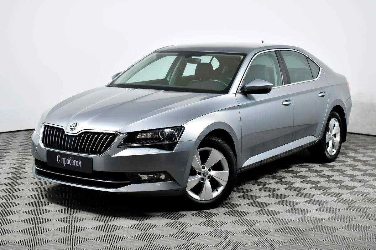 Skoda Superb, Серый, 2015, Робот, 150 л.с., цена от 900 000 руб.