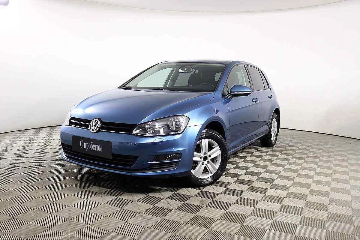 Volkswagen Golf, Синий, 2014, Робот, 105 л.с., цена от 930 000 руб.