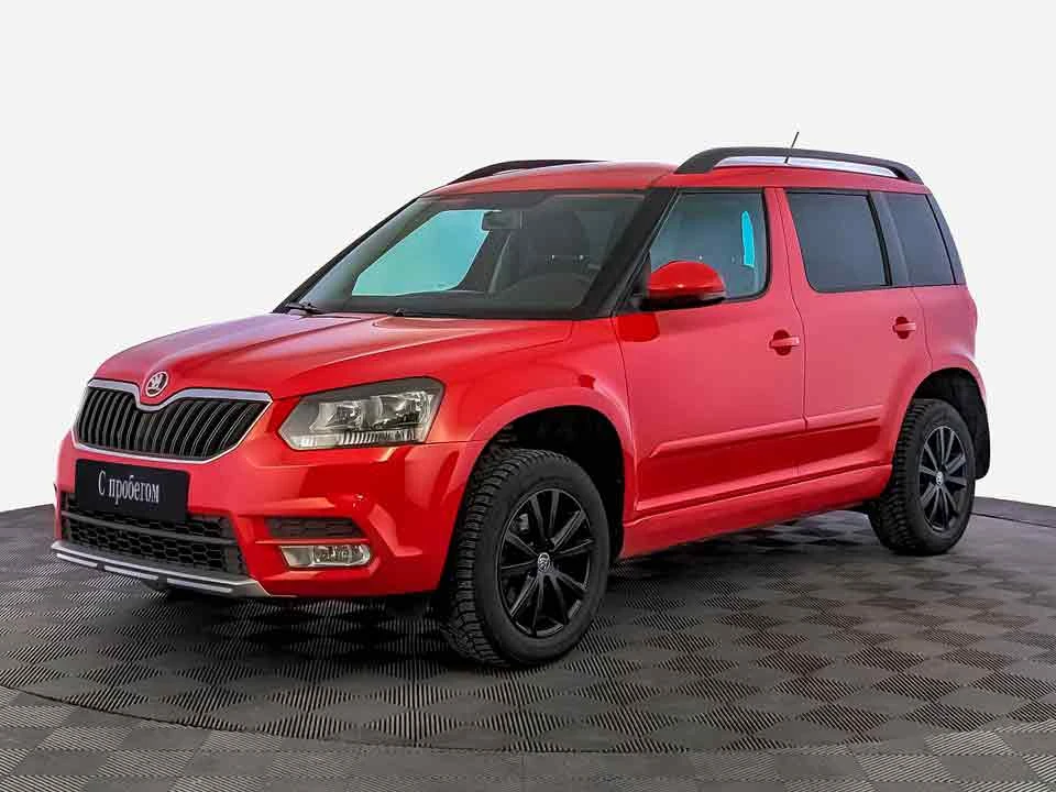 SKODA YETI, Красный, 2014, Робот, 122 л.с., цена от 720 000 руб.