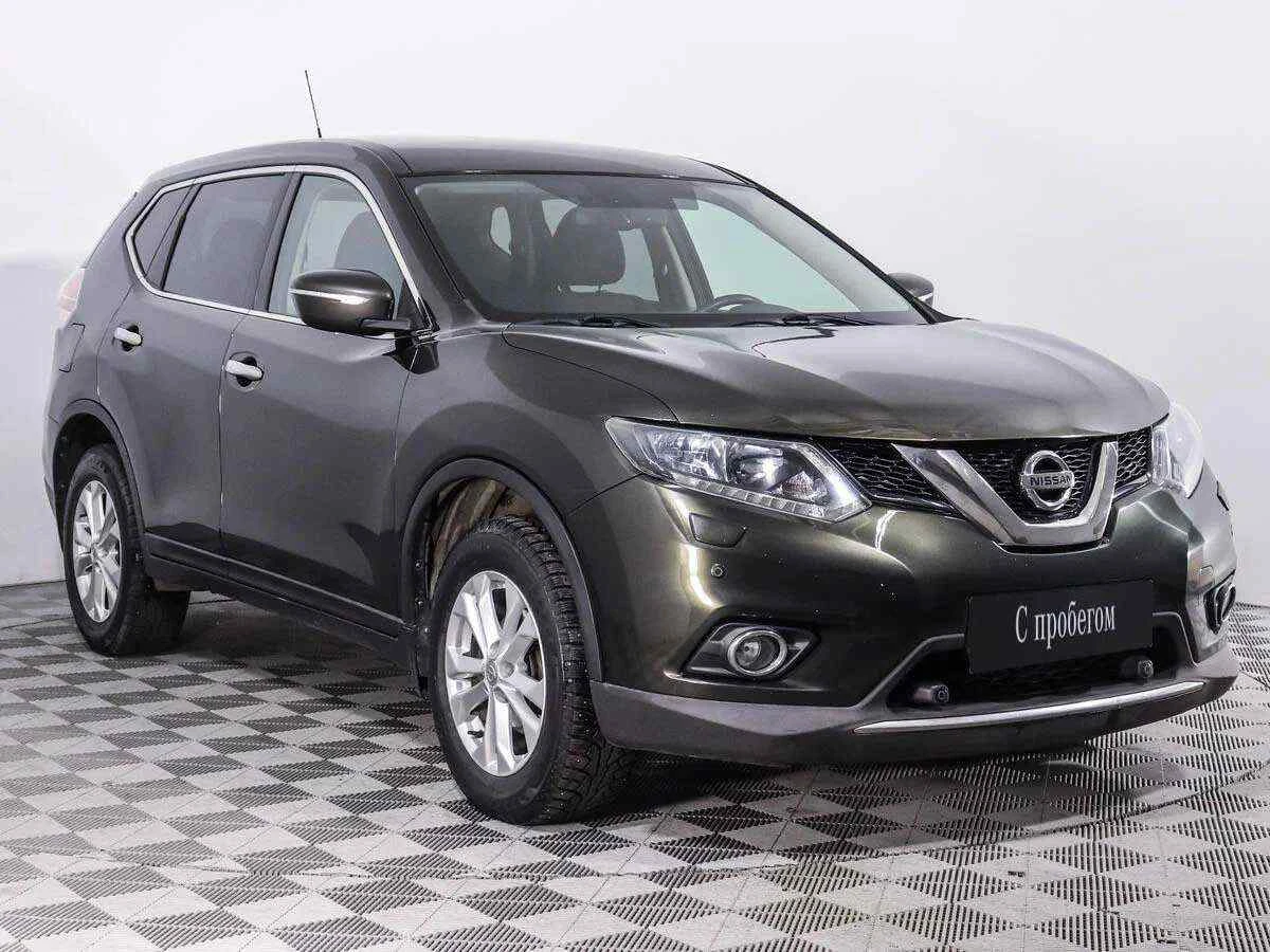 Nissan X-Trail, Зеленый, 2015, Вариатор, 144 л.с., цена от 1 009 000 руб.