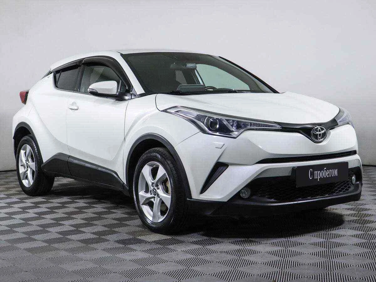 Toyota C-HR, Белый, 2018, Вариатор, 148 л.с., цена от 1 355 000 руб.