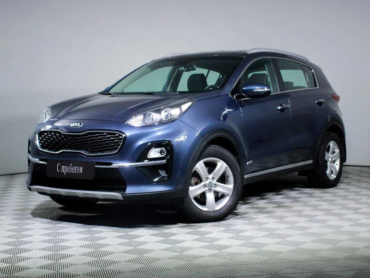 KIA SPORTAGE, Синий, 2018, Автоматическая, 184 л.с., цена от 1 392 000 руб.