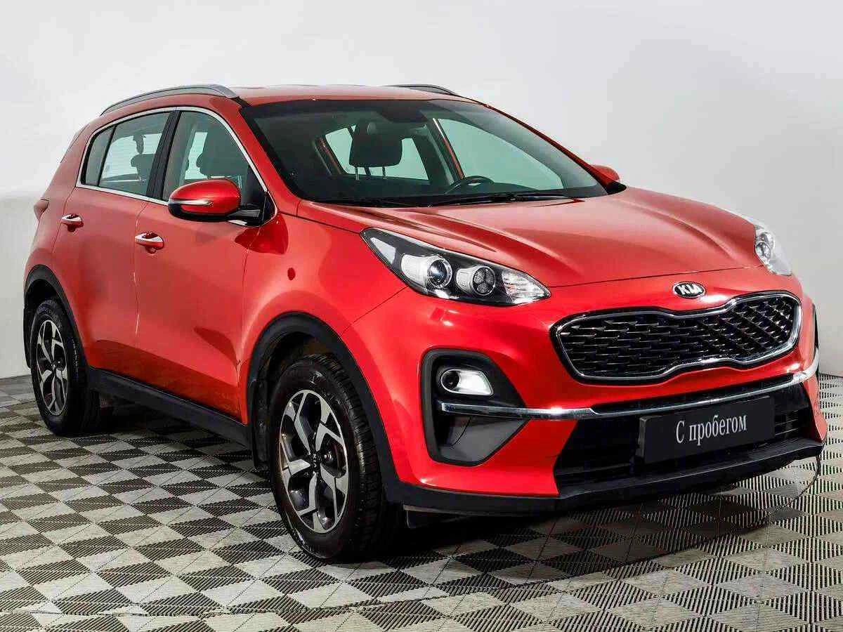 KIA Sportage, Красный, 2020, Автоматическая, 150 л.с., цена от 2 011 700 руб.