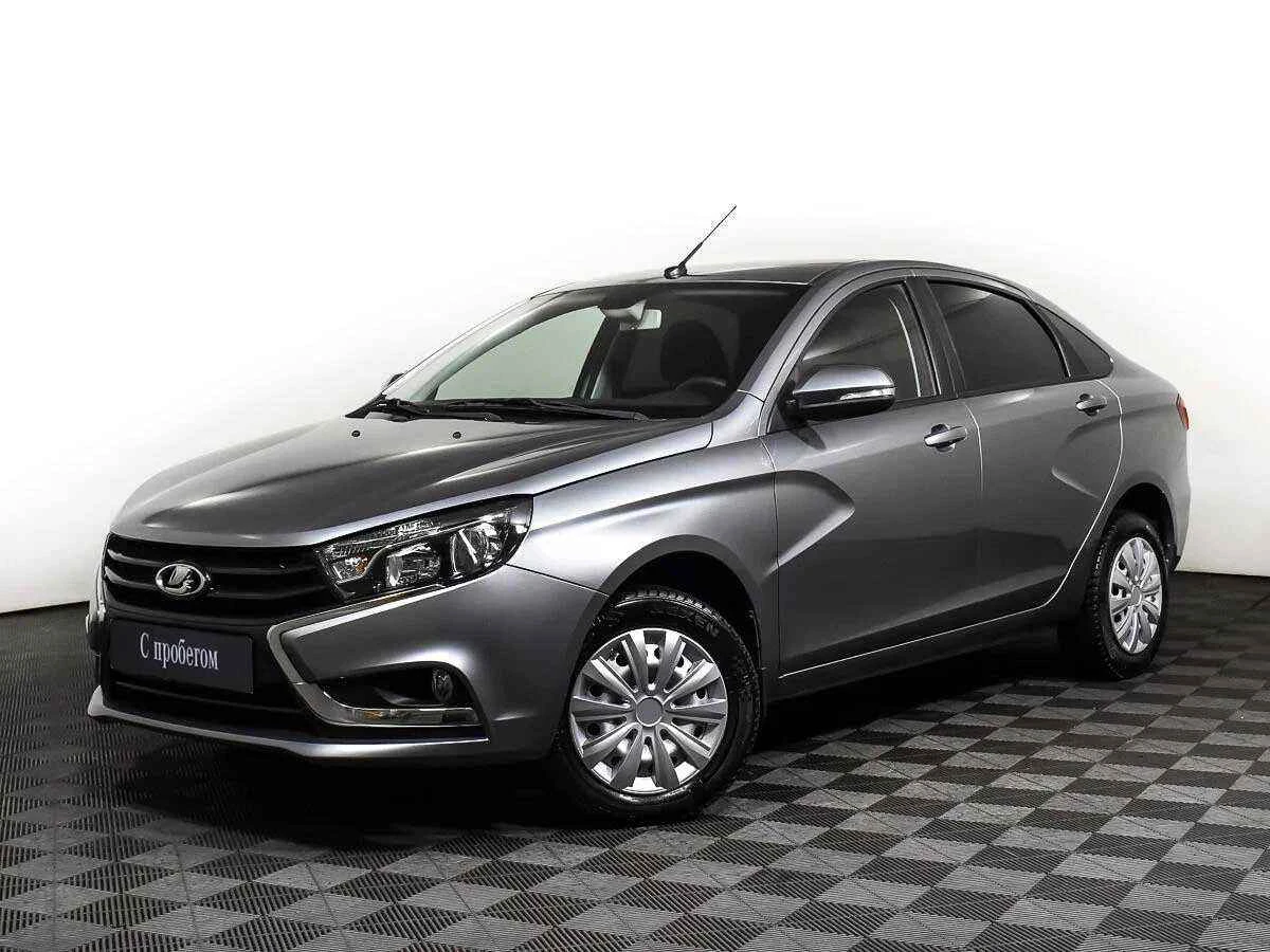 LADA Vesta, Серый, 2019, Робот, 122 л.с., цена от 470 000 руб.