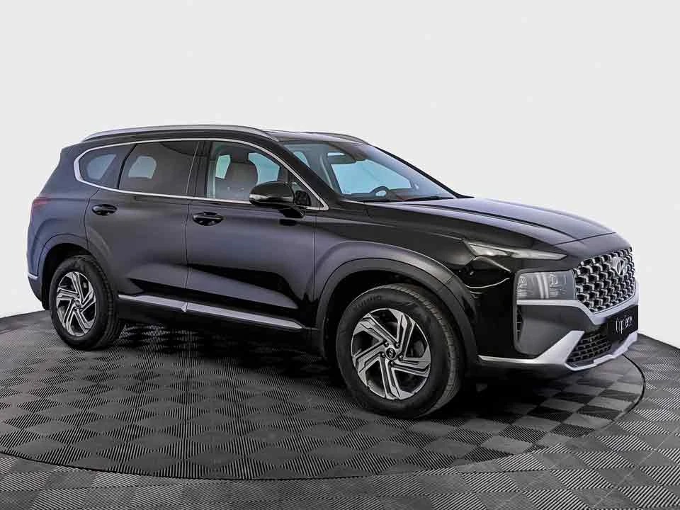 HYUNDAI SANTA FE, Черный, 2021, Робот, 199 л.с., цена от 2 872 000 руб.