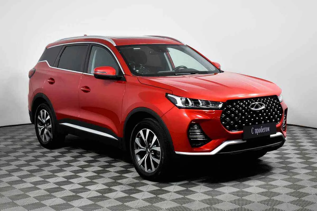 Chery Tiggo 7 Pro, Красный, 2021, Вариатор, 147 л.с., цена от 1 415 000 руб.