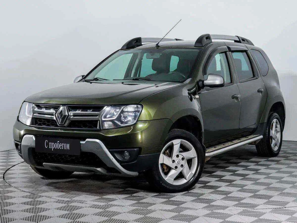 Renault Duster, Зеленый, 2016, Механическая, 109 л.с., цена от 1 054 000 руб.