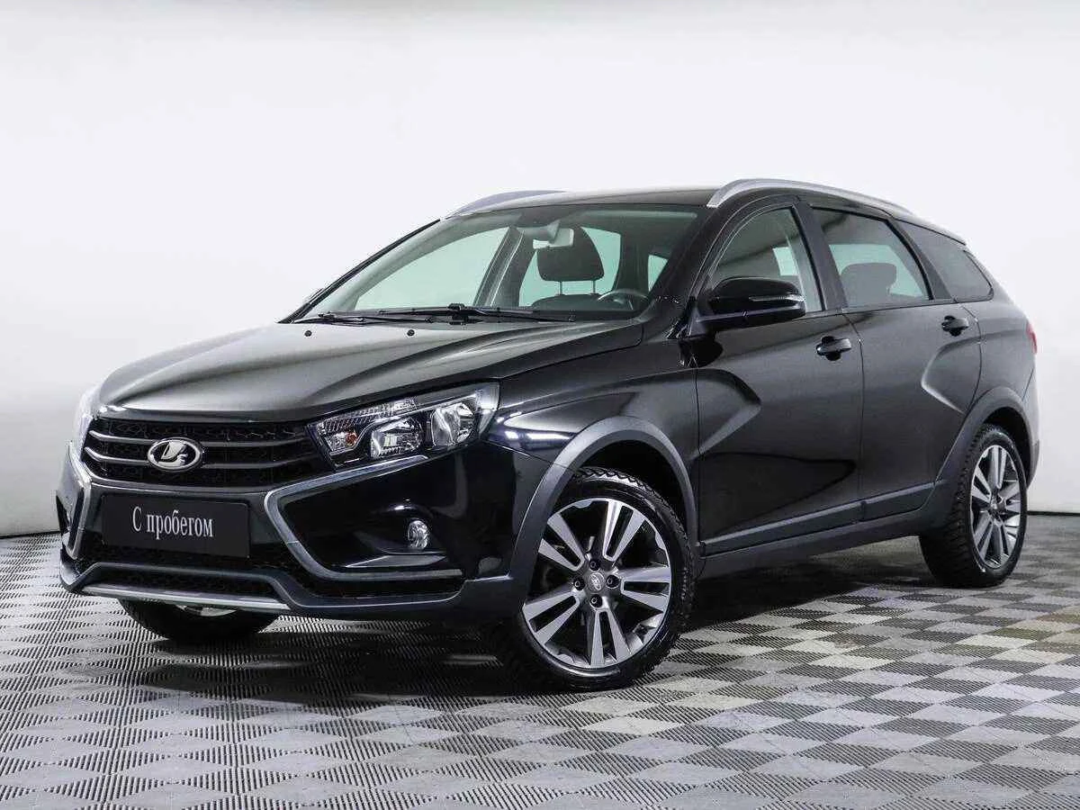LADA Vesta SW Cross, Черный, 2020, Вариатор, 113 л.с., цена от 865 000 руб.