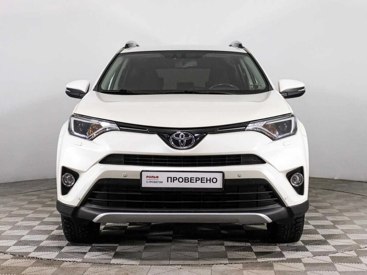 TOYOTA RAV4, Белый, 2016, Вариатор, 146 л.с., цена от 1 408 000 руб.
