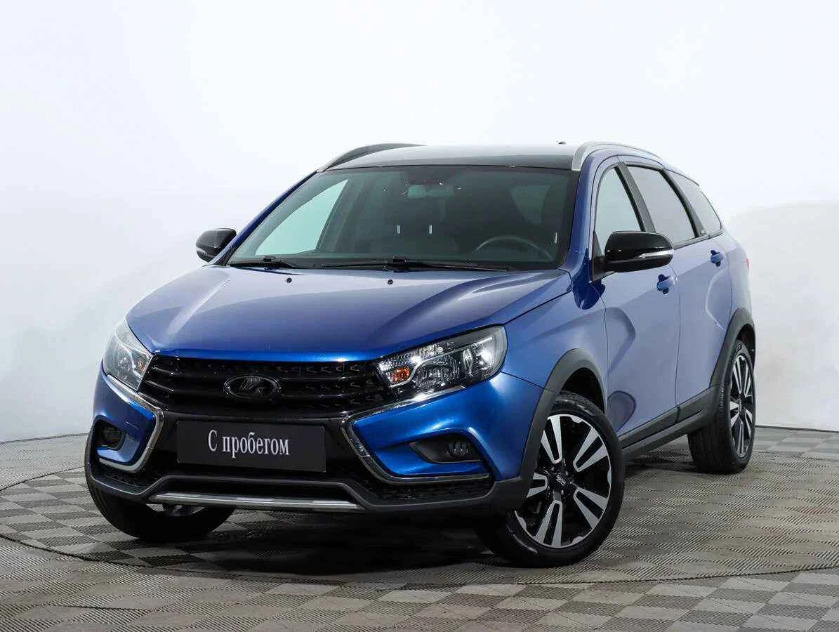 LADA Vesta SW Cross, Синий, 2021, Механическая, 106 л.с., цена от 988 000 руб.
