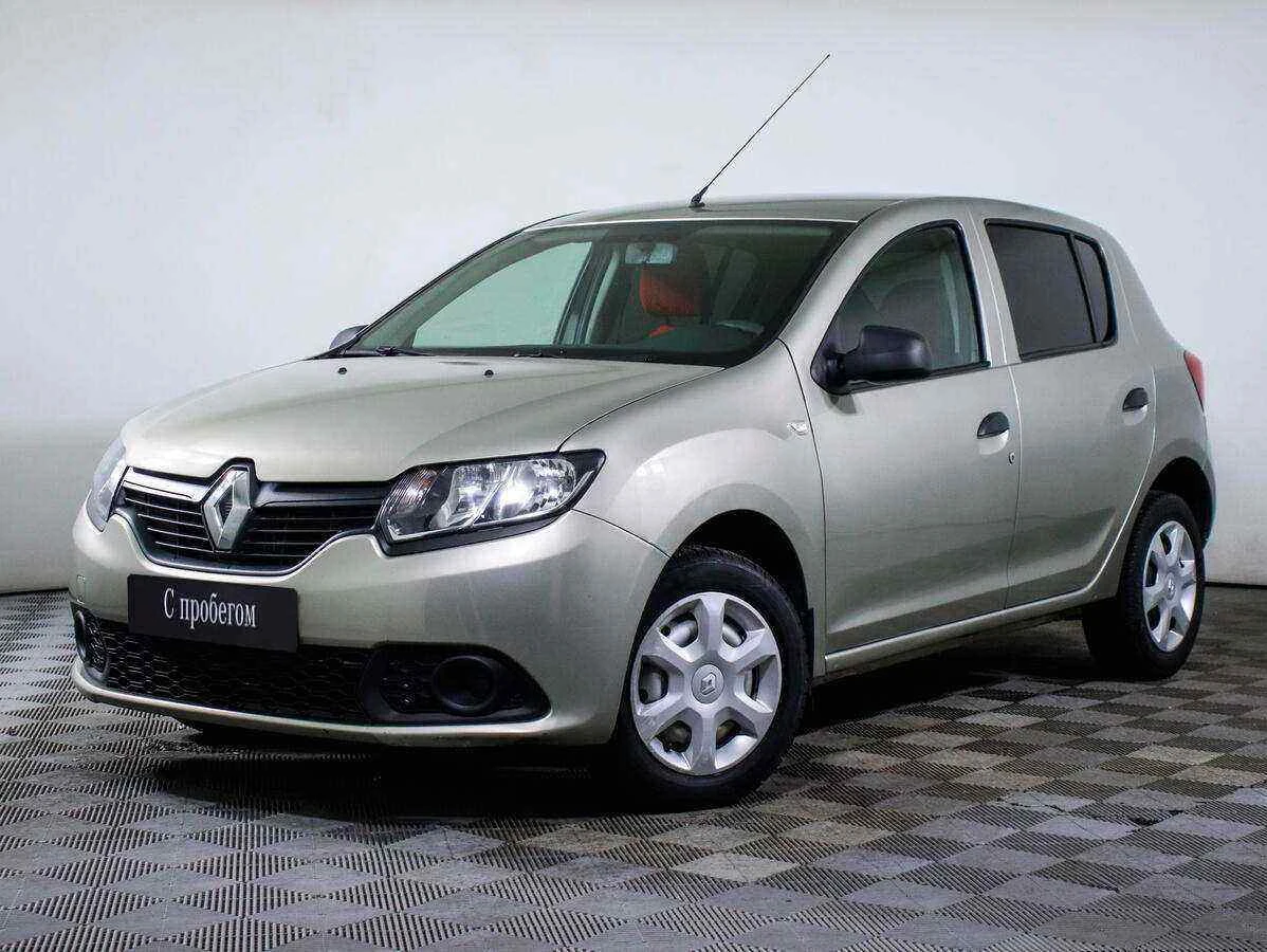 Renault Sandero, Бежевый, 2016, Механическая, 75 л.с., цена от 539 000 руб.