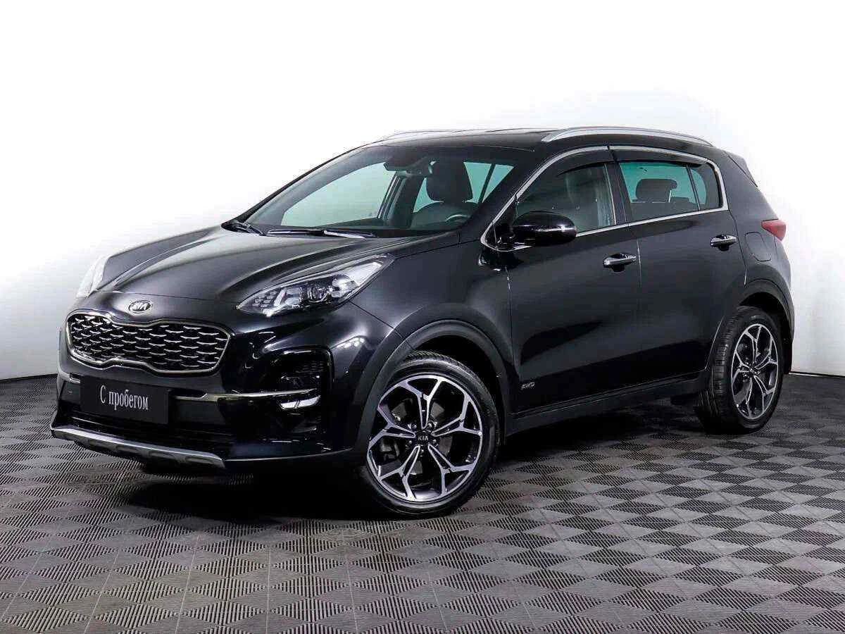 KIA Sportage, Черный, 2021, Автоматическая, 184 л.с., цена от 2 037 000 руб.