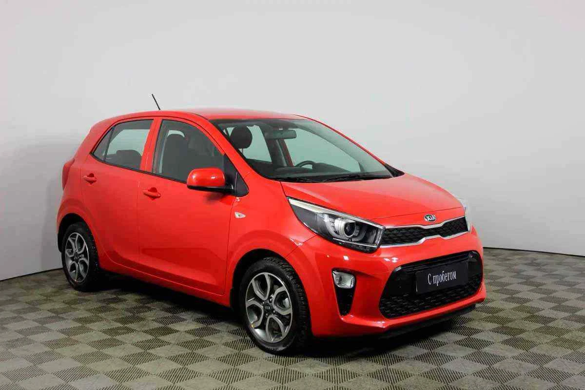 KIA Picanto, Красный, 2019, Автоматическая, 84 л.с., цена от 989 000 руб.