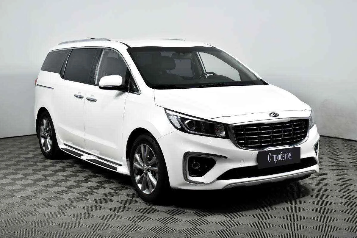 KIA Carnival, Белый, 2018, Автоматическая, 202 л.с., цена от 2 014 000 руб.