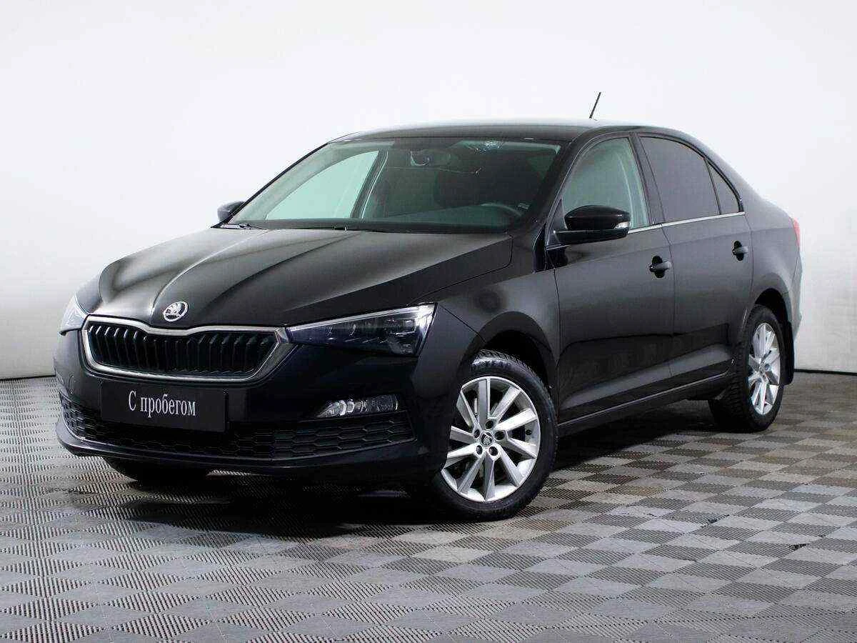 Skoda Rapid, Черный, 2020, Автоматическая, 110 л.с., цена от 837 000 руб.