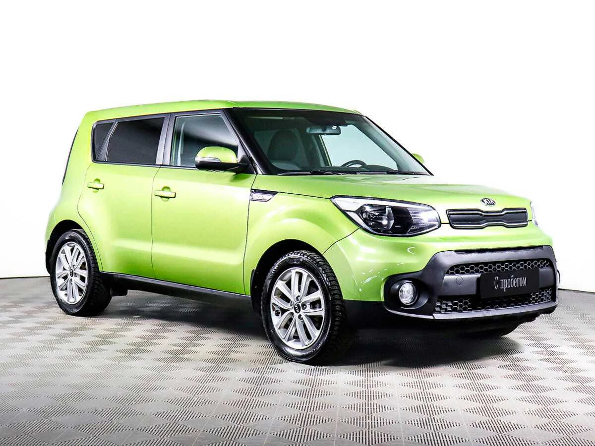 KIA SOUL, Зеленый, 2017, Автоматическая, 150 л.с., цена от 1 088 000 руб.