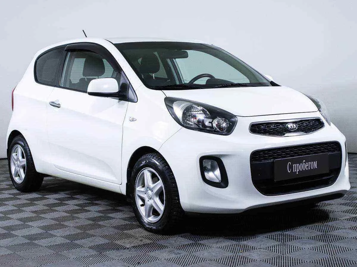 KIA Picanto, Белый, 2015, Автоматическая, 85 л.с., цена от 470 000 руб.