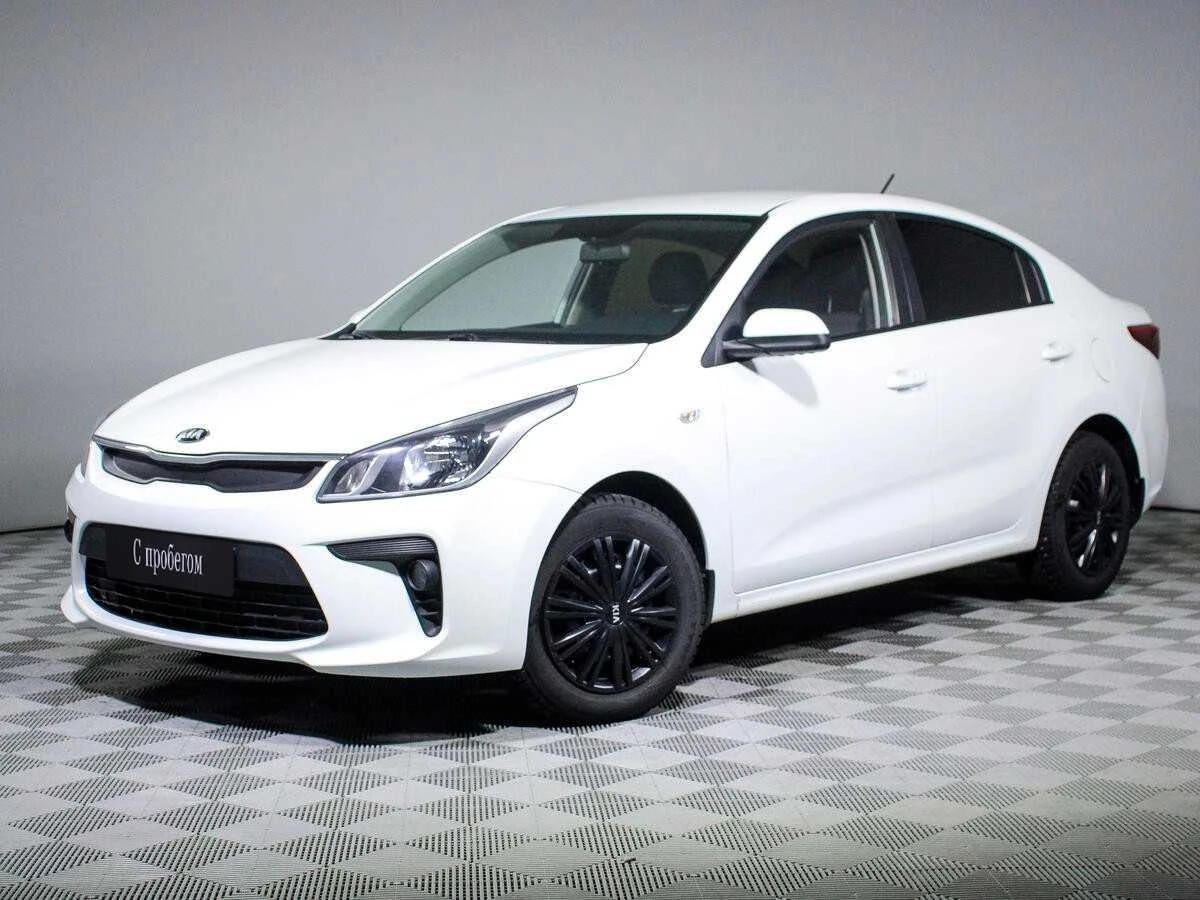 KIA RIO, Белый, 2017, Автоматическая, 123 л.с., цена от 952 000 руб.