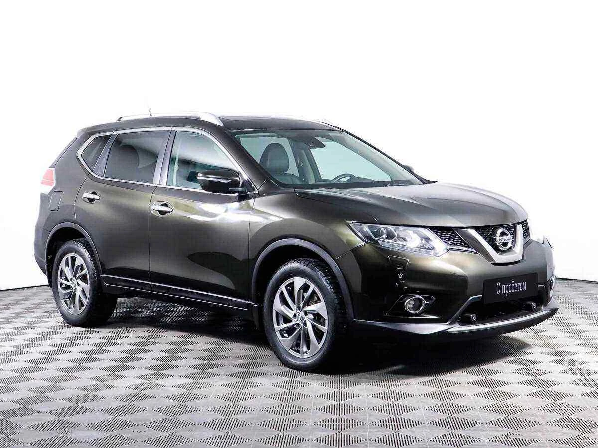 Nissan X-Trail, Зеленый, 2016, Вариатор, 144 л.с., цена от 1 265 000 руб.