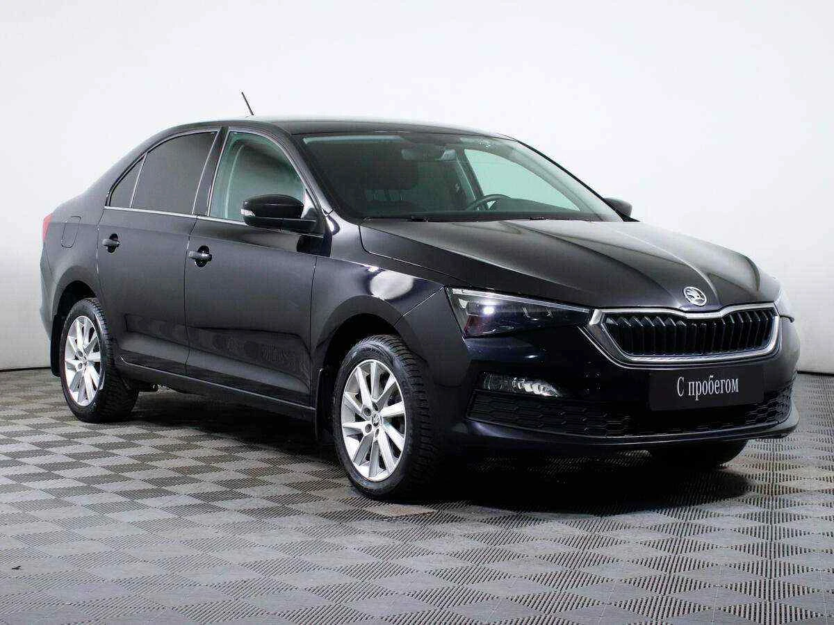 Skoda Rapid, Черный, 2020, Автоматическая, 110 л.с., цена от 837 000 руб.