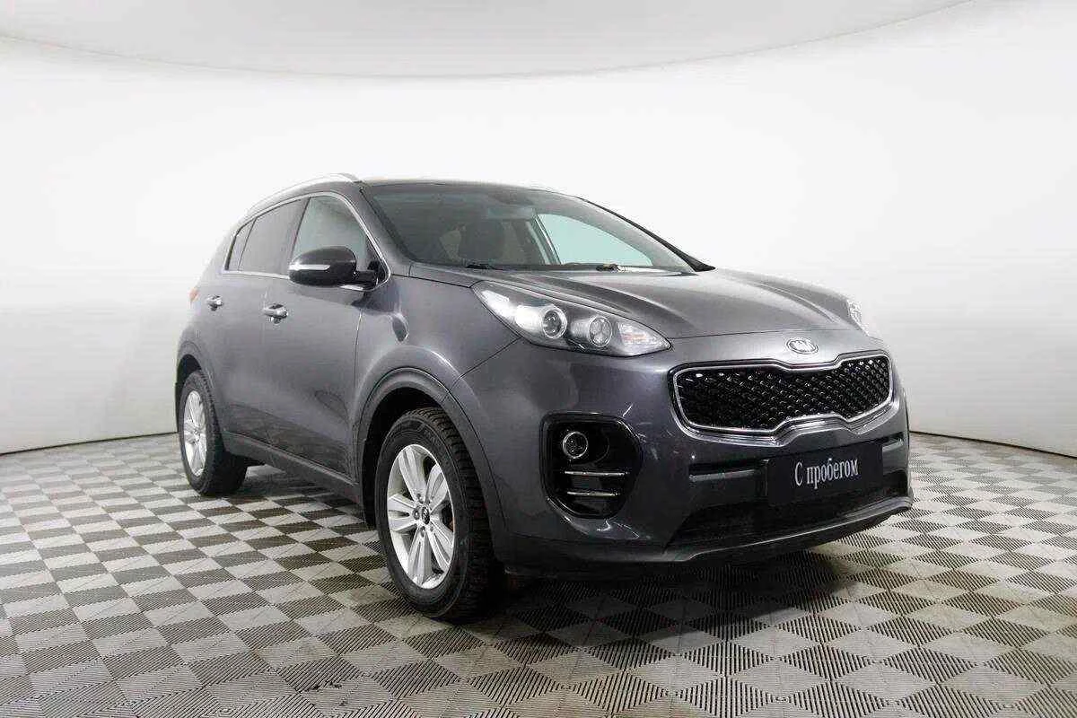 KIA Sportage, Серый, 2016, Автоматическая, 150 л.с., цена от 1 284 900 руб.