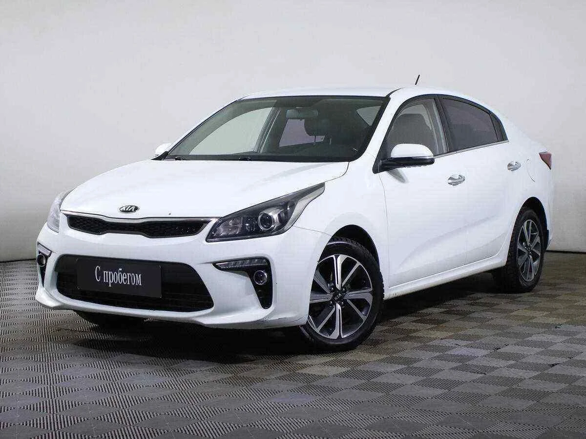 KIA Rio, Белый, 2019, Автоматическая, 123 л.с., цена от 798 000 руб.
