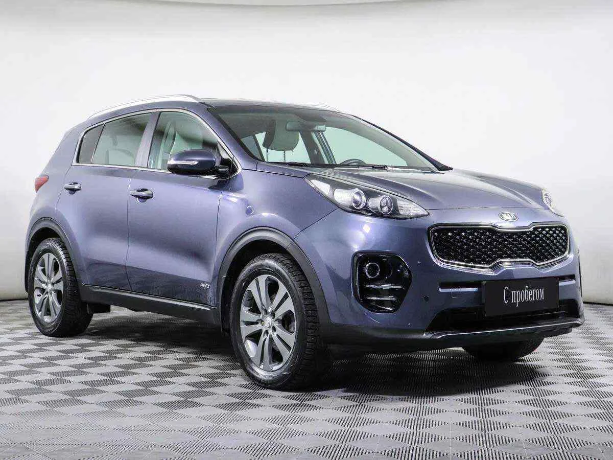 KIA Sportage, Синий, 2017, Автоматическая, 150 л.с., цена от 1 681 900 руб.