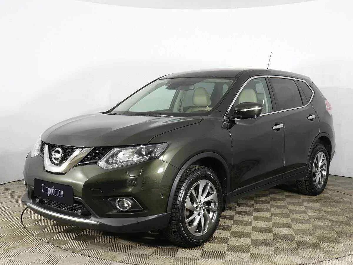 Nissan X-Trail, Зеленый, 2016, Вариатор, 171 л.с., цена от 1 137 000 руб.