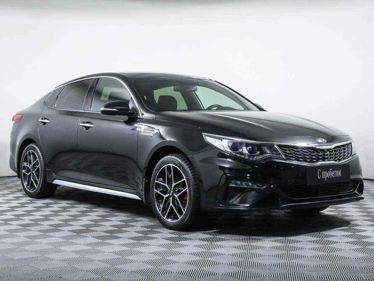 KIA Optima, Черный, 2018, Автоматическая, 188 л.с., цена от 1 525 000 руб.