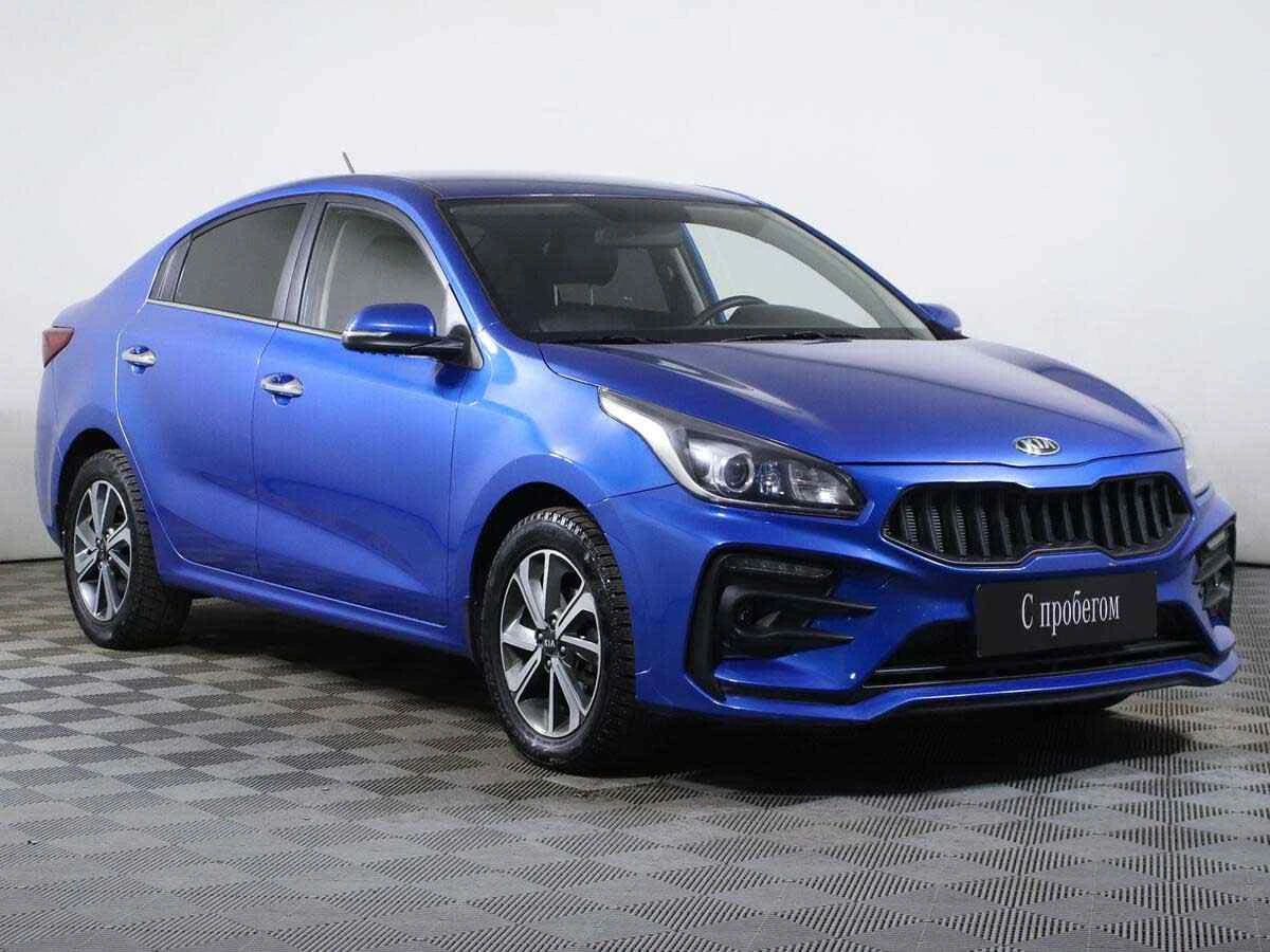 KIA Rio, Синий, 2020, Автоматическая, 123 л.с., цена от 1 299 000 руб.