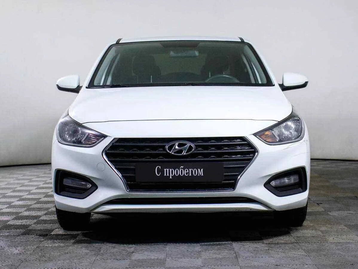 Hyundai Solaris, Белый, 2018, Автоматическая, 100 л.с., цена от 491 000 руб.