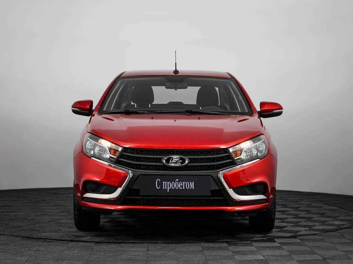 LADA Vesta, Красный, 2021, Механическая, 106 л.с., цена от 543 000 руб.