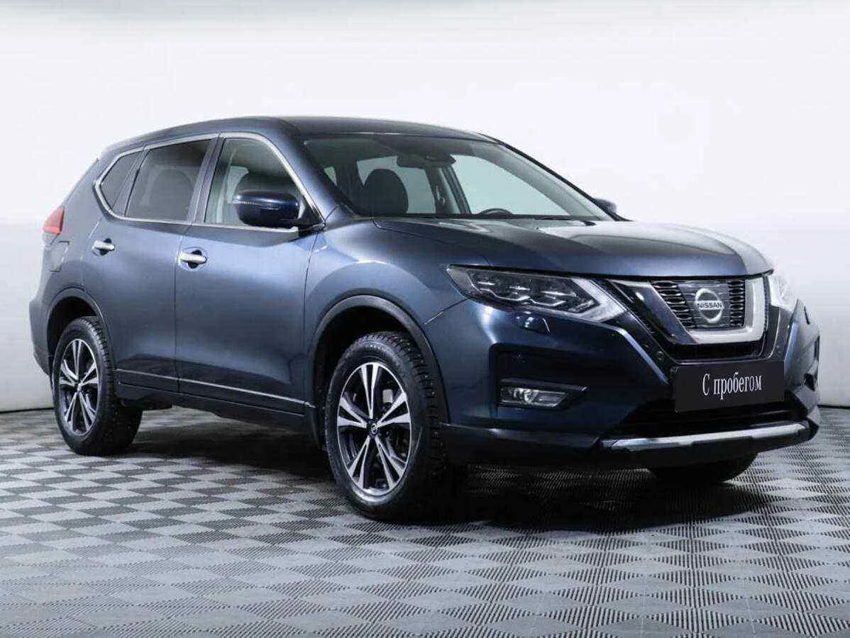 Nissan X-Trail, Синий, 2019, Вариатор, 144 л.с., цена от 1 807 000 руб.