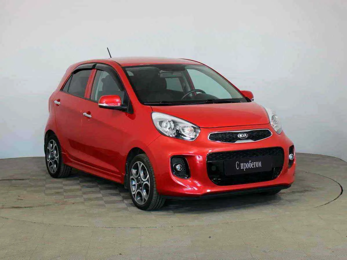 KIA Picanto, Красный, 2015, Автоматическая, 85 л.с., цена от 657 000 руб.