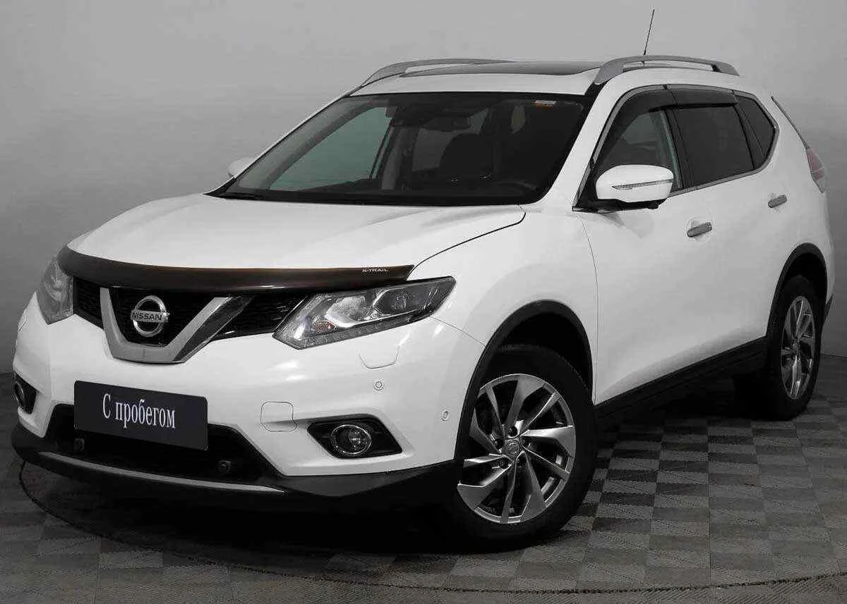 Nissan X-Trail, Белый, 2015, Вариатор, 171 л.с., цена от 999 000 руб.