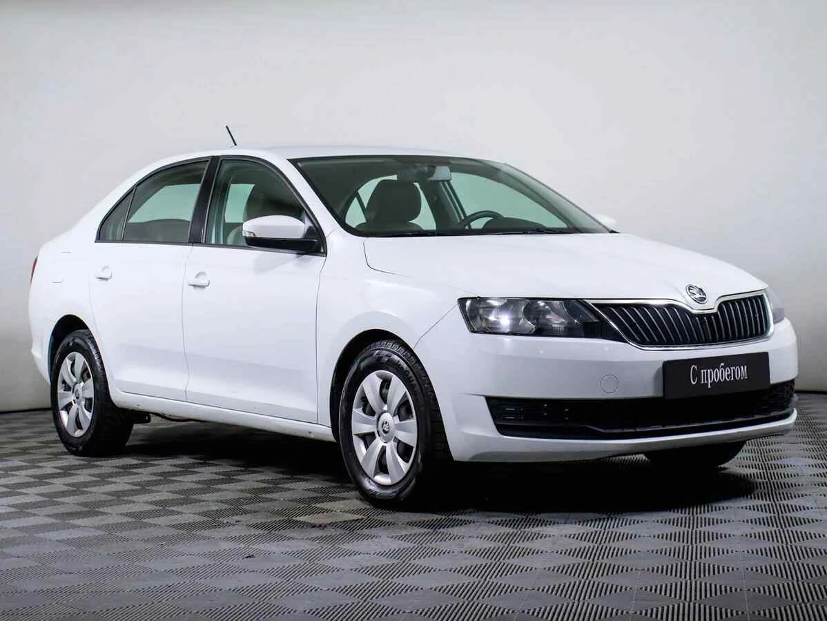 Skoda Rapid, Белый, 2019, Автоматическая, 110 л.с., цена от 705 000 руб.