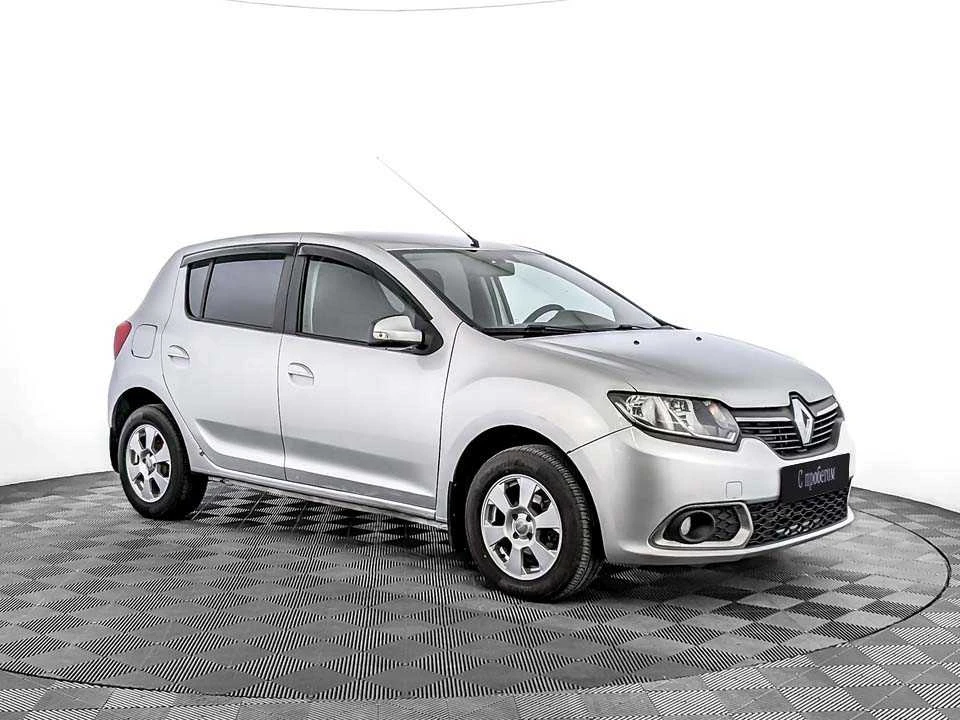 RENAULT SANDERO, Серый, 2015, Робот, 82 л.с., цена от 505 600 руб.