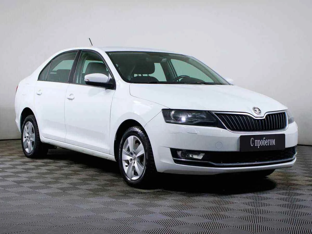Skoda Rapid, Белый, 2018, Автоматическая, 110 л.с., цена от 560 000 руб.