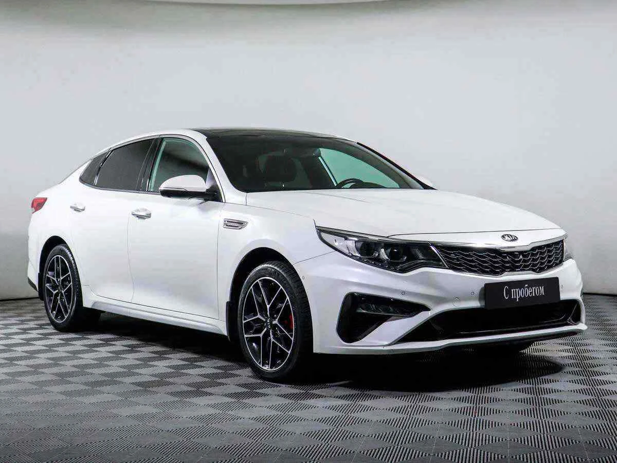 KIA Optima, Белый, 2018, Автоматическая, 188 л.с., цена от 1 310 000 руб.