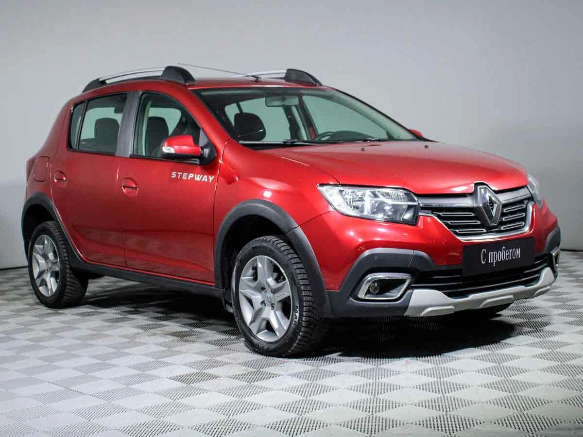 RENAULT SANDERO, Красный, 2018, Автоматическая, 102 л.с., цена от 863 200 руб.