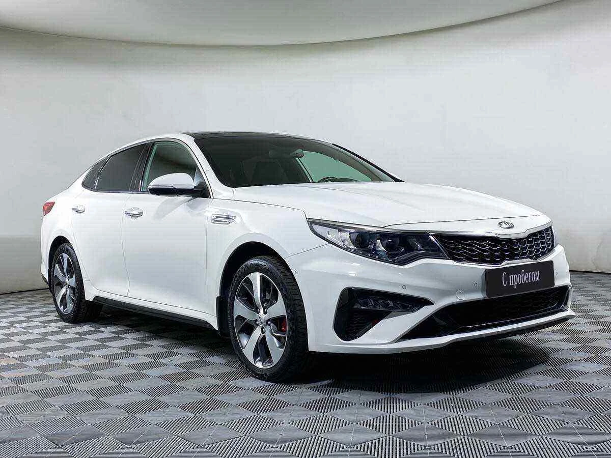 KIA Optima, Белый, 2020, Автоматическая, 188 л.с., цена от 1 655 000 руб.