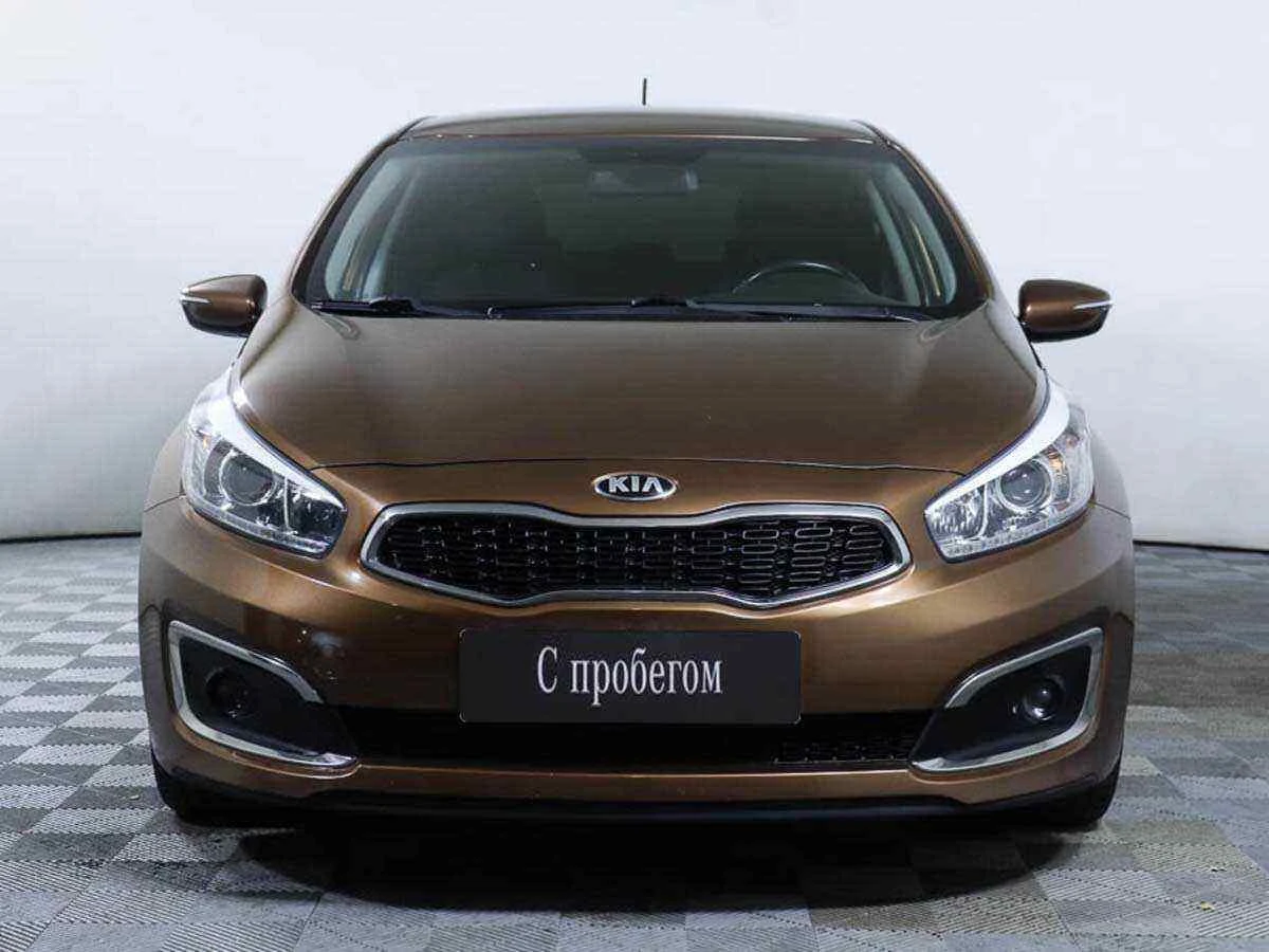 KIA Ceed, Коричневый, 2016, Автоматическая, 130 л.с., цена от 729 000 руб.