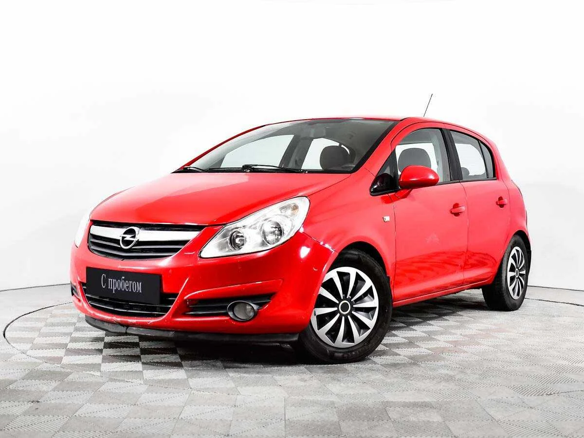 OPEL CORSA, Красный, 2008, Робот, 80 л.с., цена от 307 200 руб.