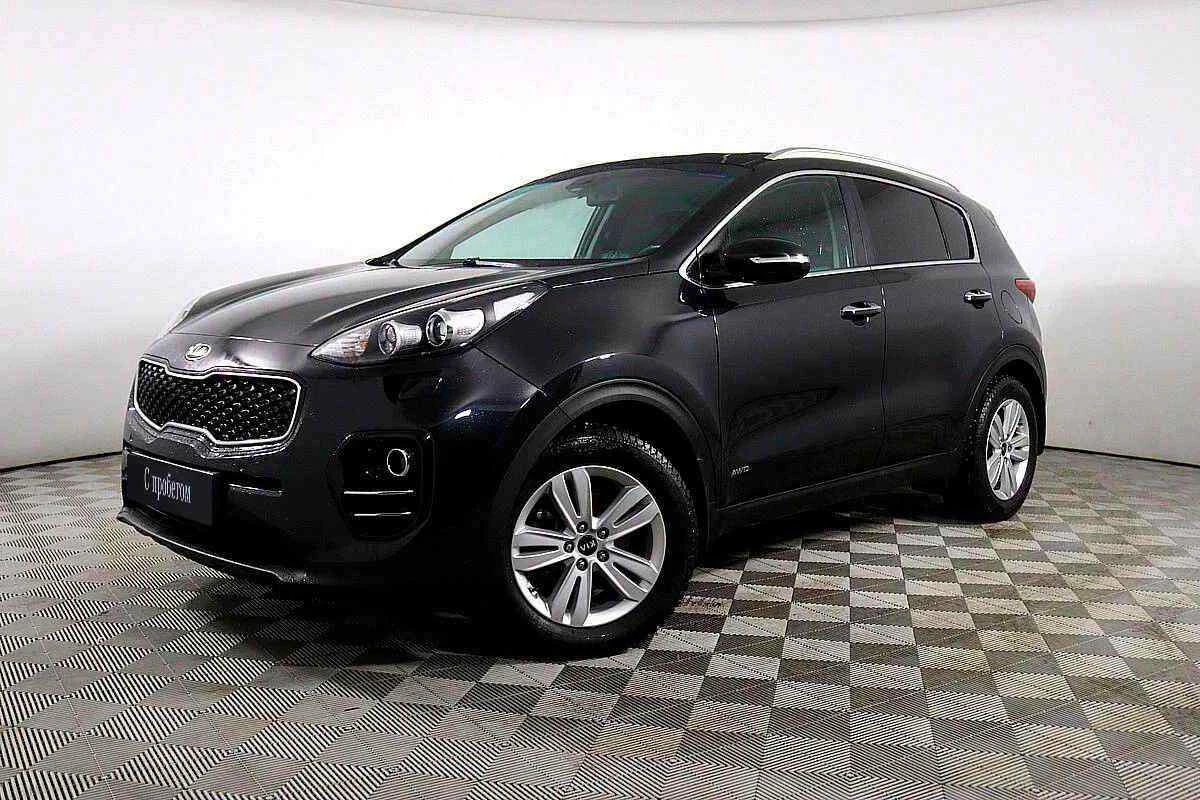 KIA Sportage, Черный, 2018, Автоматическая, 150 л.с., цена от 1 798 000 руб.