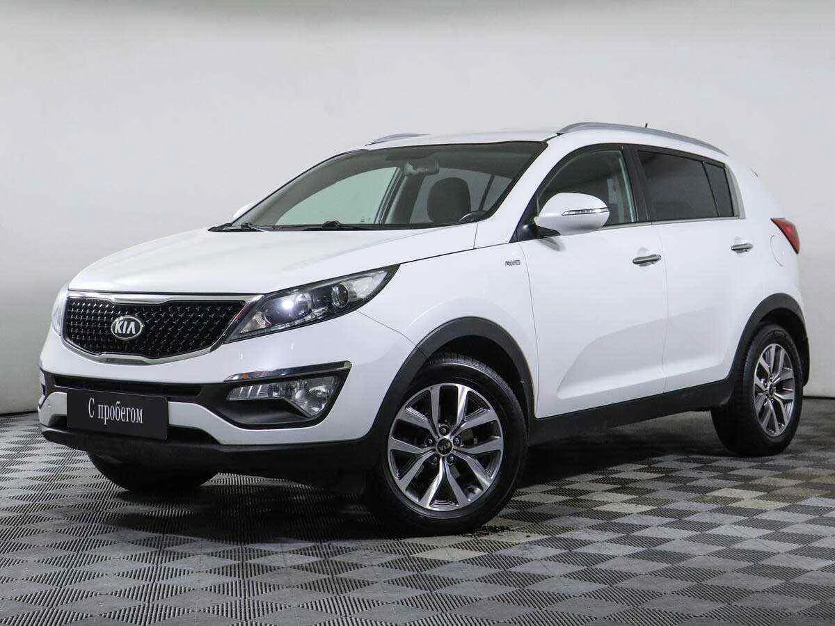 KIA Sportage, Белый, 2015, Автоматическая, 150 л.с., цена от 1 000 000 руб.