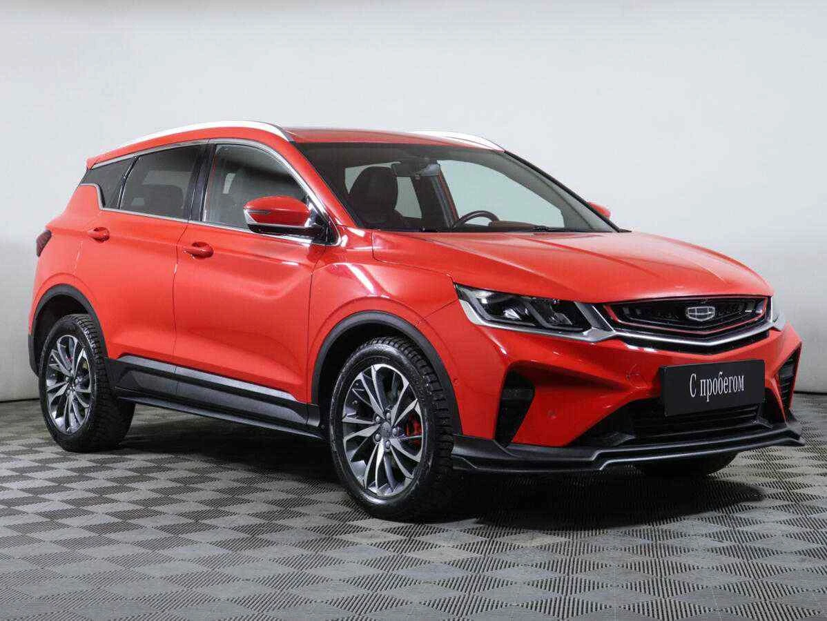 Geely Coolray, Красный, 2020, Робот, 150 л.с., цена от 1 300 000 руб.
